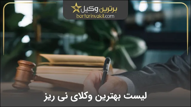بهترین وکیل نی ریز