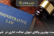 بهترین وکیل دیوان عدالت اداری
