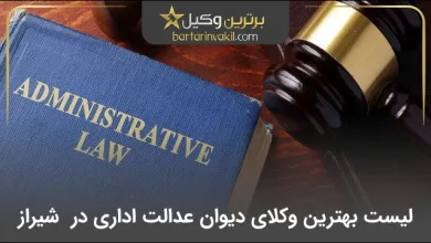 بهترین وکیل دیوان عدالت اداری