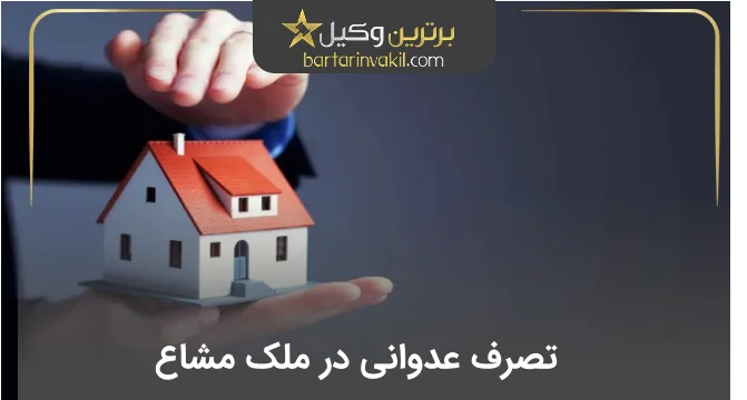 تصرف عدوانی در ملک مشاع