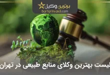 بهترین وکیل منابع طبیعی در تهران